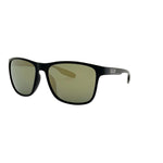 Polarised Sport Sunglasses Martin, Matte Black, Gold Mirror, image 2 of 4