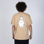 Organic Cotton T-Shirt Beige Unisex - Temper - Snøluv
