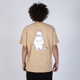 Organic Cotton T-Shirt Beige Unisex - Temper - Snøluv