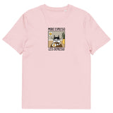 Organic Cotton Unisex T-Shirt - More Espresso Less Depresso - Snøluv