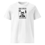 Organic Cotton Unisex T-Shirt - More Espresso Less Depresso - Snøluv