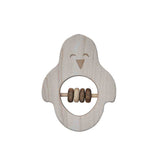 Wooden Rattle - Penguin