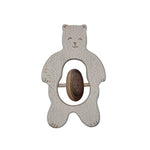 Wooden Rattle - Teddy