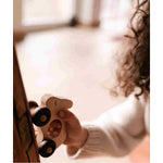 Wooden Toy on Wheels - Rabbit