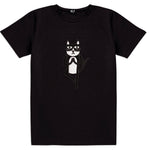 Men Cotton T-Shirt - Yoga Cat - Snøluv