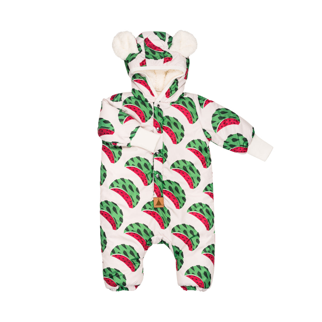 Winter Baby Jumpsuit, Watermelons Warm Waterproof Suit - Snøluv